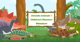 دانلود پروژه آماده افتر افکت : اسلایدشو باغ وحش Jurassic Animals–Children’s Dinosaur Slideshow
