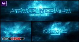 دانلود پروژه آماده افتر افکت : لوگو موشن فضایی Nebula Space Logo Reveal