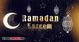 دانلود پروژه آماده افتر افکت : وله ماه رمضان Ramadan Logo