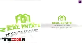 دانلود پروژه آماده پریمیر : لوگو موشن مسکن و املاک Real Estate Logo Premiere Pro