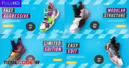 دانلود پروژه آماده افتر افکت تیزر تبلیغاتی کفش Sneakers Sale Promo