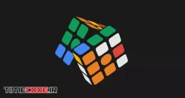 دانلود پروژه آماده افتر افکت : لوگو موشن کیوبیک  Speed Cube Reveal