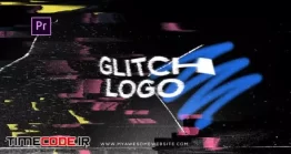 دانلود پروژه آماده پریمیر : لوگو پارازیت Glitch Distortion Logo Intro