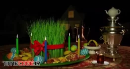 دانلود فوتیج سفره هفت سین Novruz Holiday Night Opener
