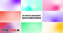 دانلود پروژه آماده افتر افکت : بک گراند متحرک گرادینت White Gradient Backgrounds