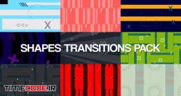 دانلود مجموعه ترنزیشن آلفا اشکال Geometric Shapes Transitions Pack