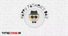 دانلود پروژه آماده افتر افکت : اینترو روز پدر مبارک Happy Father’s Day Logo Reveal