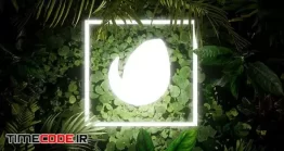 دانلود پروژه آماده افتر افکت : لوگو موشن جنگل Lighting Nature Logo