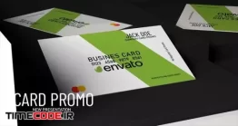 دانلود پروژه آماده : تیزر تبلیغاتی طراحی کارت ویزیت Business Card Logo Mockup