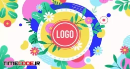 دانلود پروژه آماده افتر افکت : لوگو موشن گل و بوته Floral Logo Reveal
