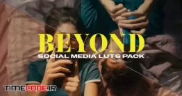 دانلود پریست رنگ افتر افکت Beyond Social Media LUTs Pack
