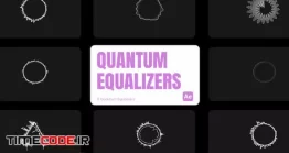 دانلود پروژه آماده افتر افکت : پکیج اکولایزر Quantum Equalizer