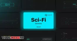 دانلود پروژه آماده افتر افکت Sci-Fi UI Elements Vol. 07