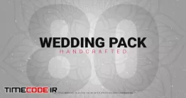 دانلود پروژه آماده افتر افکت : 80 تایتل عروسی Wedding Pack Handcrafted