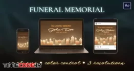 دانلود پروژه آماده افتر افکت : مراسم ختم FUNERAL MEMORIAL