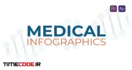 دانلود پروژه آماده پریمیر : پکیج اینفوگرافی پزشکی Medicine Infographics