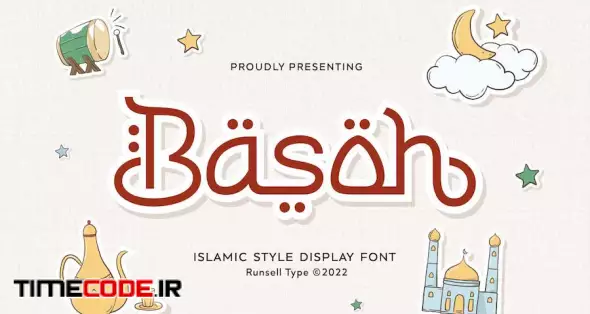 دانلود فونت انگلیسی به سبک عربی