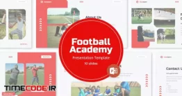 دانلود قالب پاورپوینت فوتبال Football Academy Powerpoint Presentation