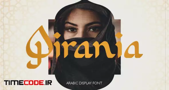 دانلود فونت انگلیسی به سبک عربی