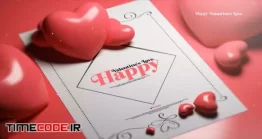 دانلود پروژه آماده پریمیر : کارت تبریک ولنتاین  Valentines Love Card