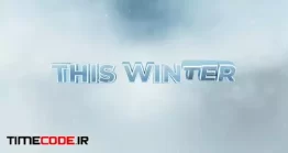 دانلود پروژه آماده افتر افکت : تریلر زمستانی Winter 3D Text Trailer