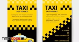 دانلود لایه باز بنر تاکسی تلفنی Abstract Banners Of Taxi