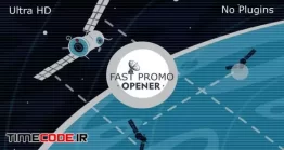 دانلود پروژه آماده افتر افکت : اینترو خبر و اطلاع رسانی Fast Promo Opener