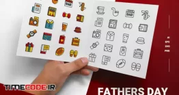 دانلود آیکون روز پدر Father Day – Icons