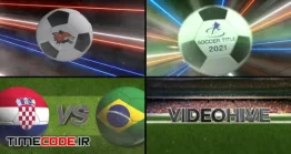 دانلود پروژه آماده افتر افکت : لوگو موشن فوتبال Soccer Logo Reveal