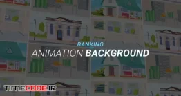 دانلود پروژه آماده افتر افکت : موشن گرافیک بانکداری Banking – Animation Background