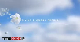 دانلود پروژه آماده افتر افکت : اینترو بهار Flying Flowers Opener