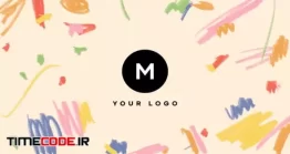 دانلود پروژه MOGRT پریمیر : لوگو موشن کارتونی Hand Drawn Brush Scribble Logo