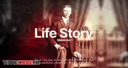 دانلود پروژه آماده افتر افکت : اسلایدشو قدیمی Life Story Slideshow