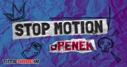 دانلود پروژه آماده پریمیر : وله استاپ موشن Stop Motion Opener