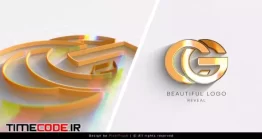 دانلود پروژه آماده پریمیر : لوگو موشن Beautiful Logo Reveal