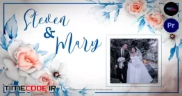 دانلود پروژه MOGRT پریمیر : کارت دعوت عروسی Floral & Watercolor Wedding Invitation 3.0