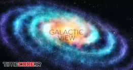 دانلود پروژه آماده افتر افکت : اینترو کهکشان Galactic View
