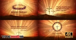 دانلود پروژه آماده افتر افکت : اینترو جمعه مقدس Good Friday Easter Worship Opener