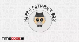 دانلود پروژه آماده افتر افکت : لوگو موشن روز پدر Happy Father’s Day Logo Reveal