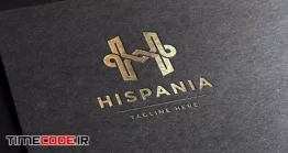 دانلود لوگو با طرح اچ Hispania Letter H Logo Template