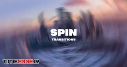 دانلود پروژه آماده افتر افکت : ترنزیشن Spin Transitions