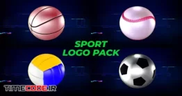 دانلود پروژه آماده پریمیر : لوگو موشن ورزشی Sport Logo Pack