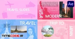 دانلود پروژه آماده افتر افکت : اسلایدشو گردشگری + موسیقی Travel Slides