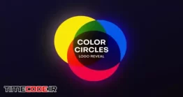 دانلود پروژه آماده پریمیر : لوگو موشن دایره + موسیقی Color Circles Logo Reveal