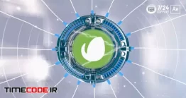 دانلود پروژه آماده افتر افکت : لوگو موشن سایبری + موسیقی Cyber Logo Reveal