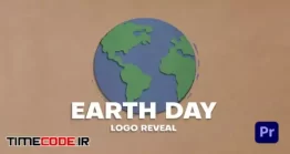 دانلود پروژه آماده پریمیر : لوگو موشن روز زمین Earth Day Logo Reveal