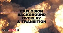 دانلود فوتیج آلفا انفجار Explosion Background & Overlay