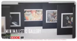 دانلود پروژه آماده افتر افکت : گالری عکس Minimalistic Gallery Presentation