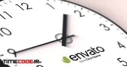 دانلود پروژه آماده پریمیر : لوگو موشن ساعت