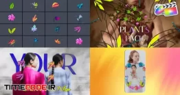 پروژه آماده فاینال کات پرو : انیمیشن گل و گیاه + موسیقی